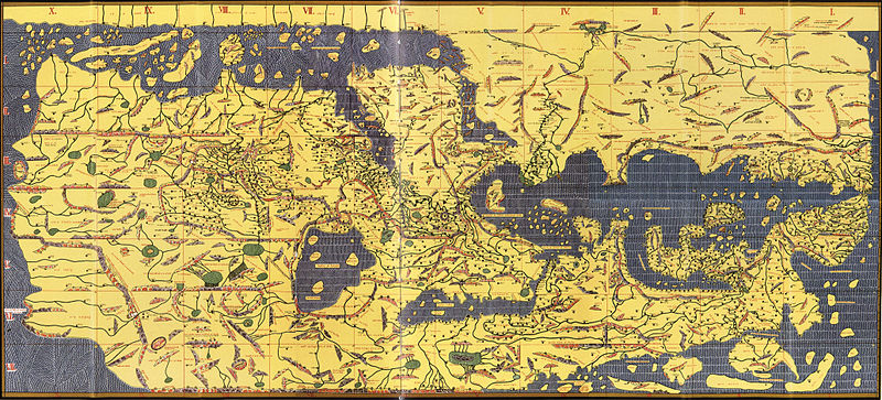 Al Idrisi, Tabula Rogeriana 1154