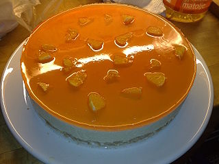 Orange cheesecake (photo Mythril)